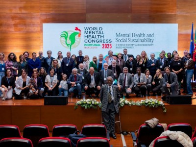 30.ª edição do Congresso Mundial de Saúde Mental, realizada — 30 de outubro / 1 de novembro de 2025.